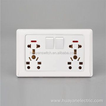 High Quality Double Universal Electrical Switch Socket